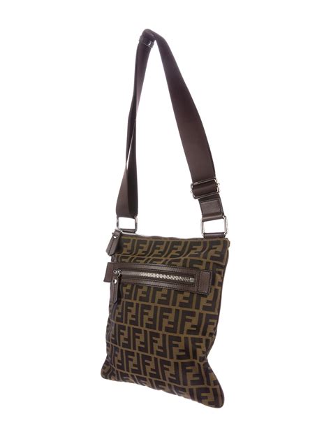 fendi print crossbody zucca|fendi zucca crossbody vintage.